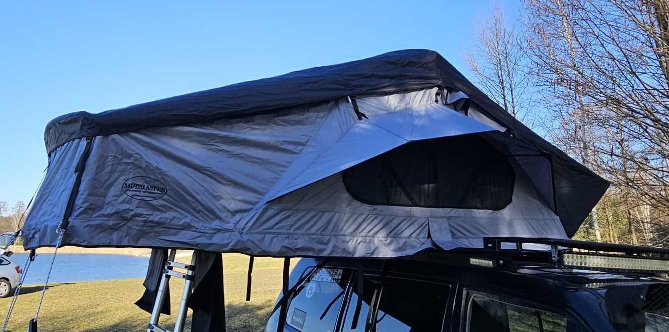 Namiot Dachowy z oknami 3 osobowy model Extension 140x240 Mudmaster