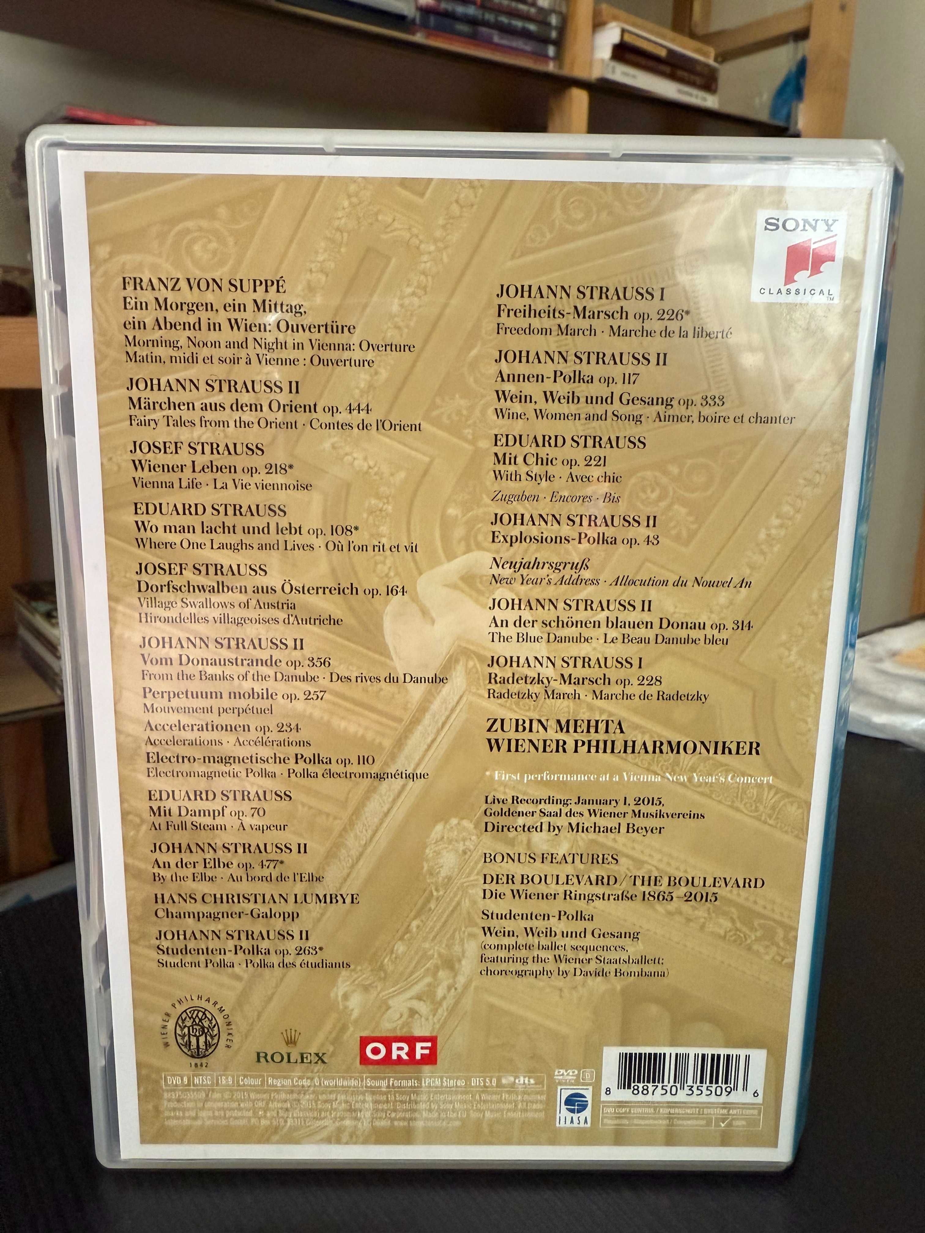 New Year's Concert 2015 – Wiener Philharmoniker, Zubin Mehta