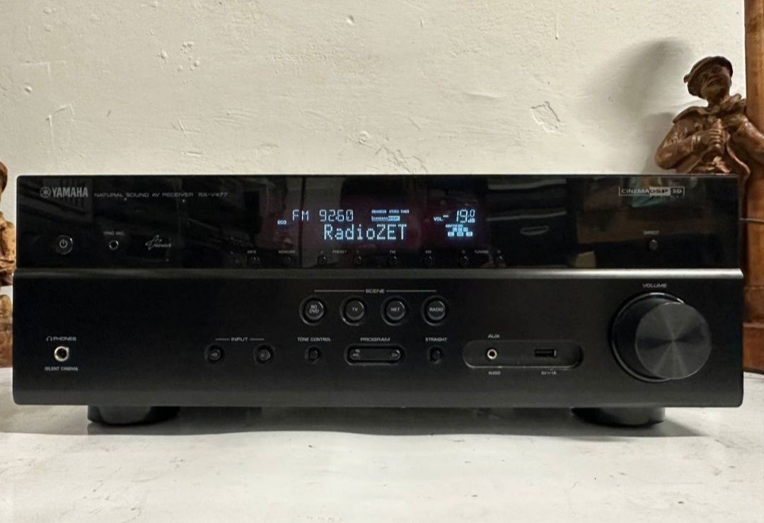5.1 AV Amplituner Yamaha rx v 477, 130 Wat , HDMI USB 4K 3D