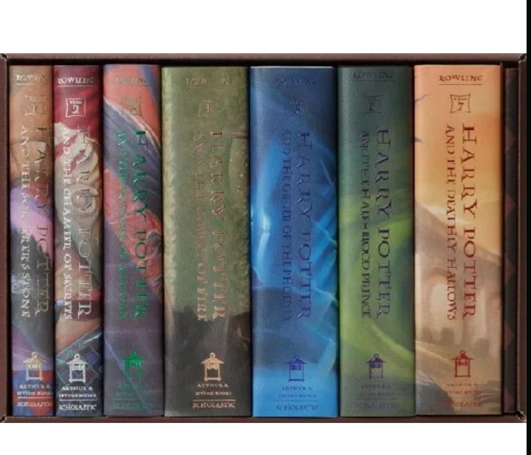 Harry Potter all 7 books FIRST US editions DJ