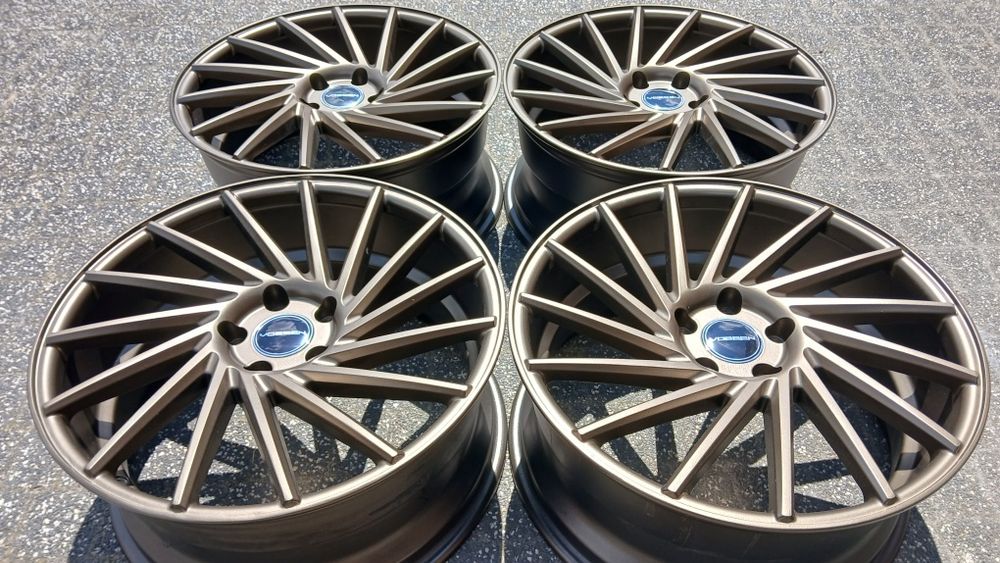 19"  Keskin  5x112  8,5j et45 jak Vossen  Wklesle Braz Zlote Kierunkow