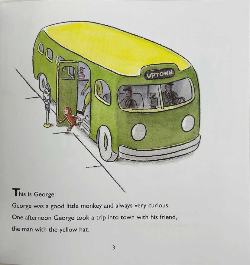 NOWA	Curious George Goes to a Movie Book Ciekawski George po angielsku