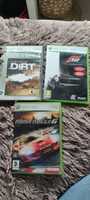 Zestaw gier samochodowych Xbox 360 Ridge Racer 6 Forza 3 Colin McRae