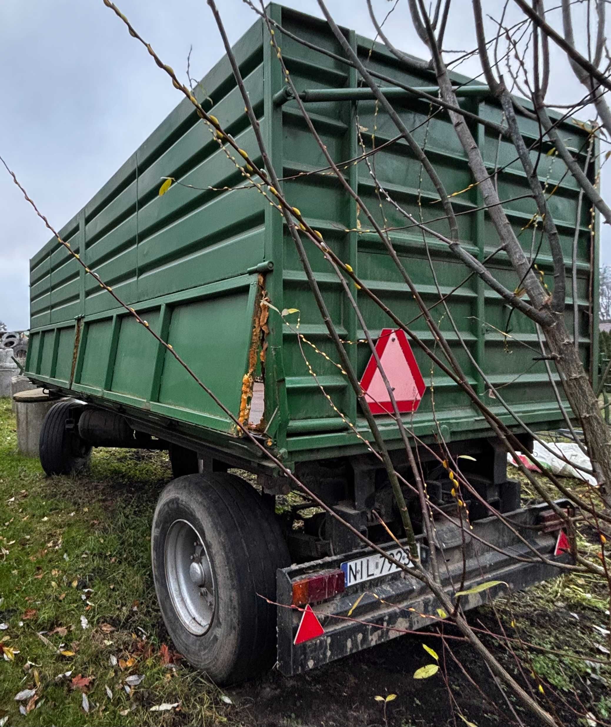 Przyczepa wywrotka trójstronna 16ton