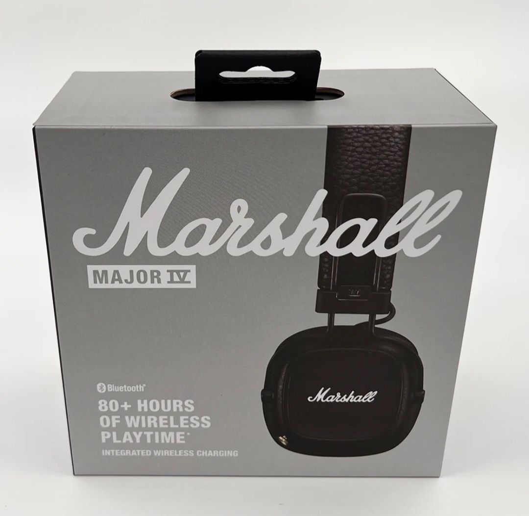 Наушники Marshall Major 4 black. Маршали