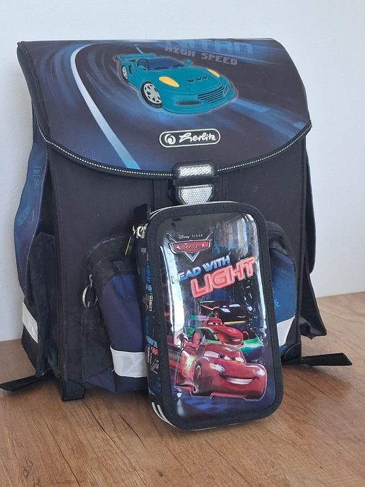 HERLITZ Tornister szkolny  GRATIS ! piórnik dwukomorowy