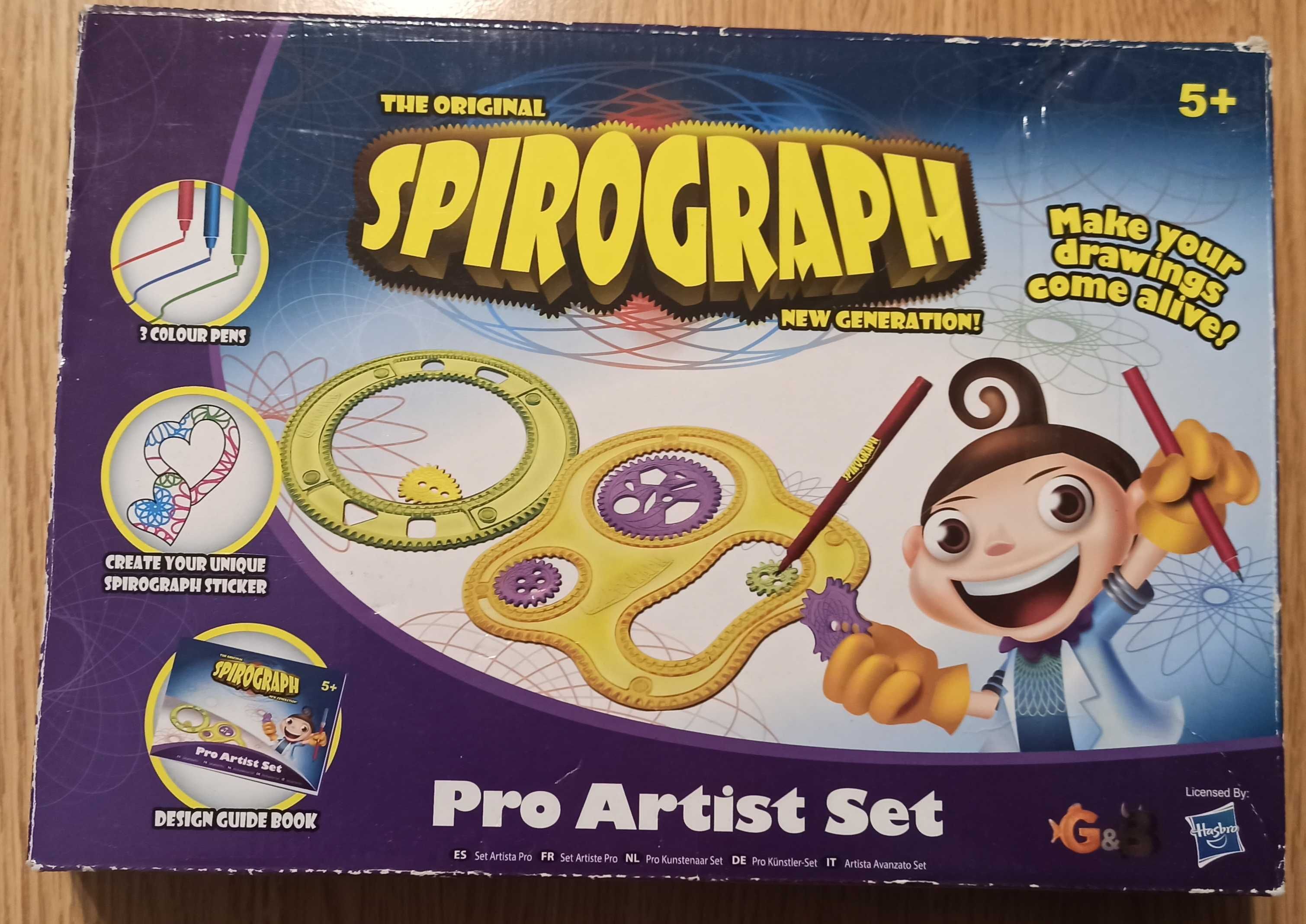 Spirograph, Zabawka do rysowania wzorów