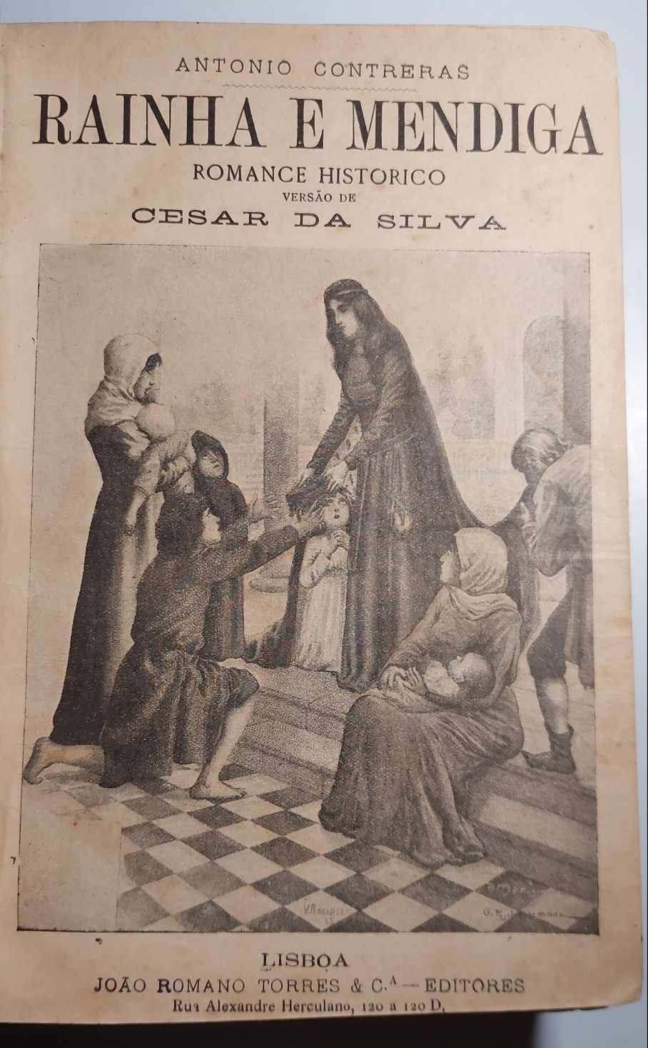 Rainha e Mendiga - Antonio Contreras (1ª edição portuguesa, 3 Volumes)