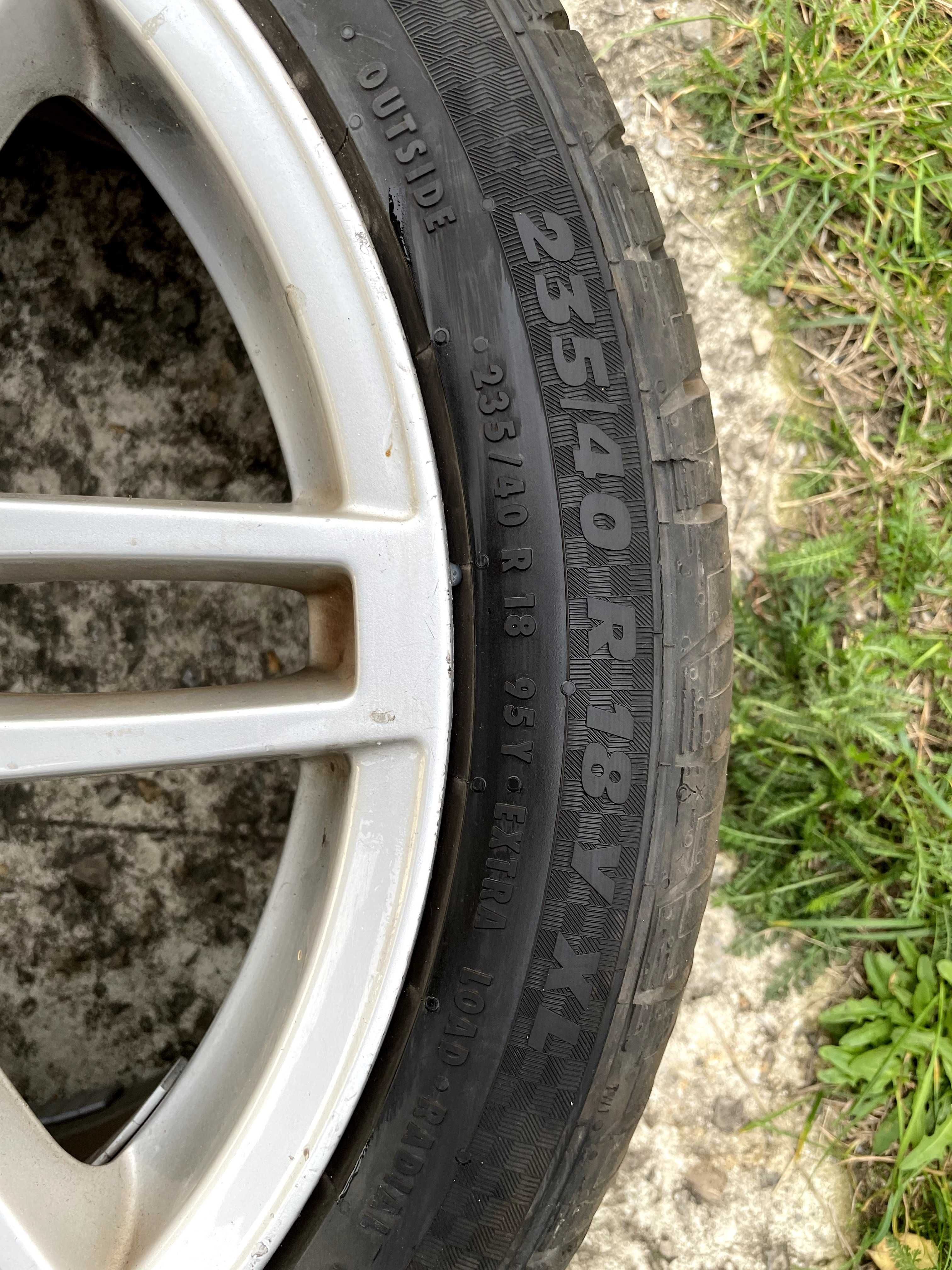 Opony LETNIE i alufelgi AUDI A4 B7 235/40 R18 | 2023r