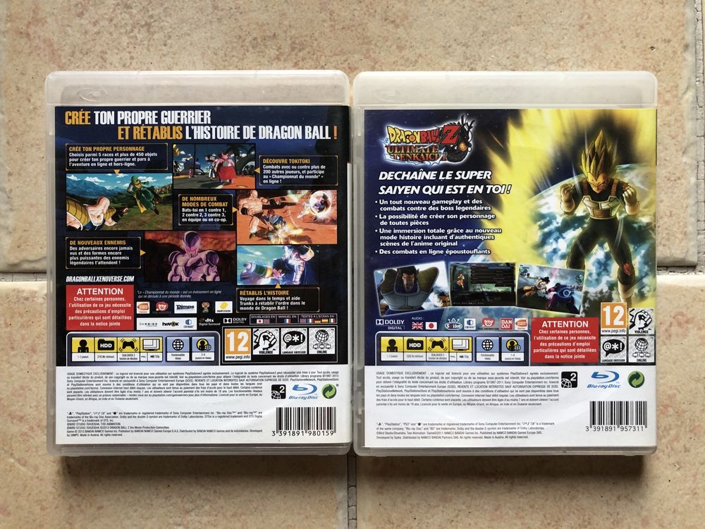 Conjunto de jogos Dragon Ball | PS3