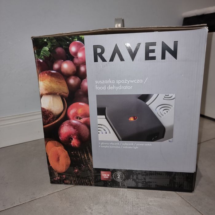 Suszarka spożywcza, do grzybów, owoców, mięsa, zdrowe przekąski dla ps