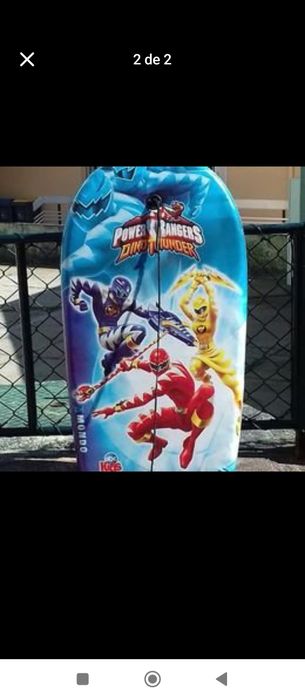 prancha bodyboard criança nova