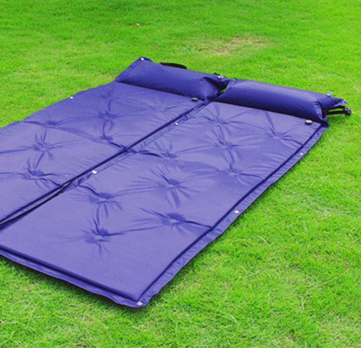 Mata turystyczna samopompująca z poduszką materac turystyczny wygodny
