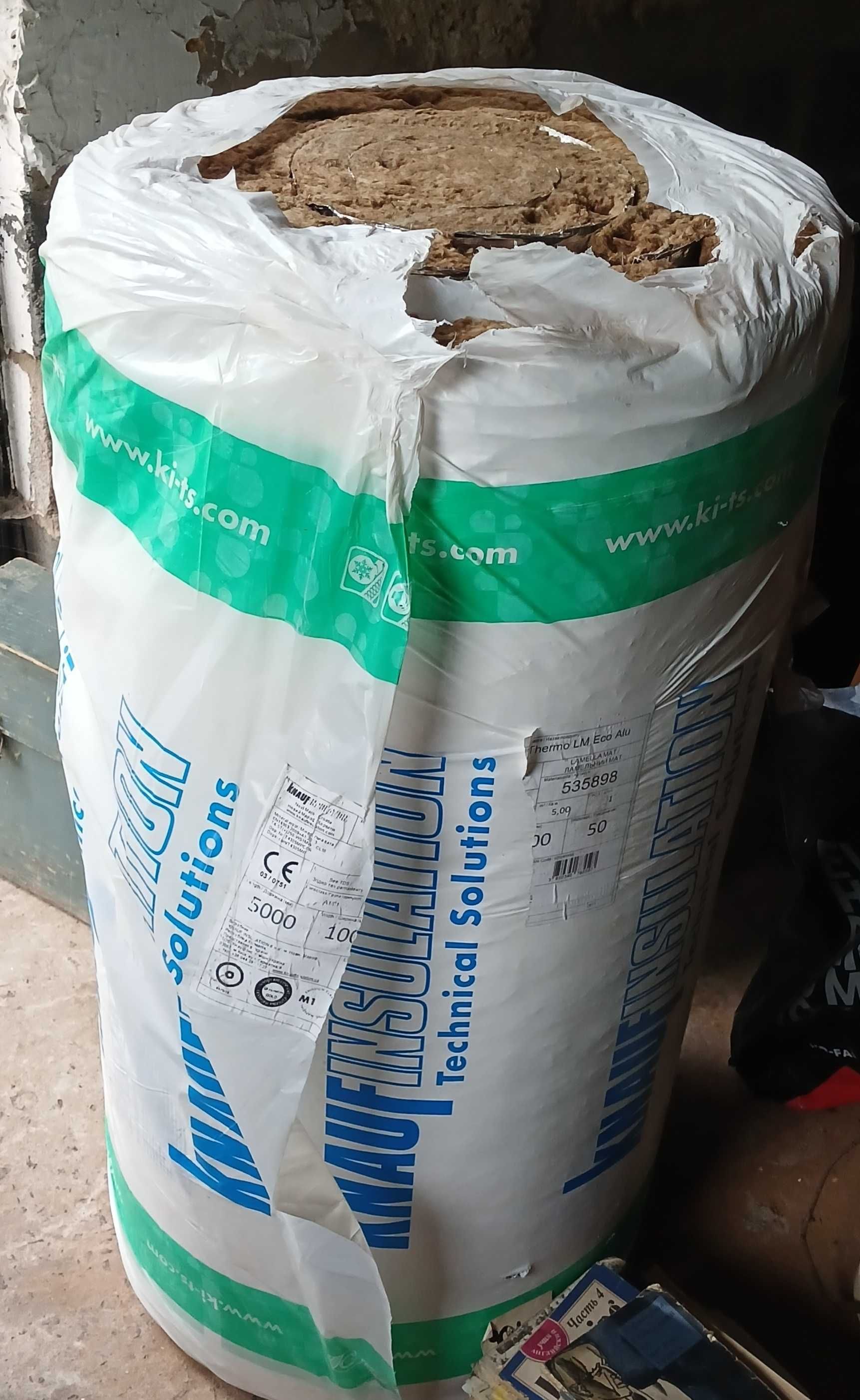Минеральная вата Knauf Insulation Thermo LM Eco ALU (50x1000x5000 мм)