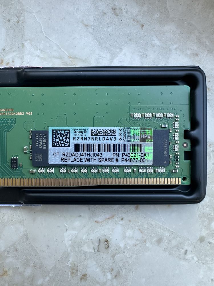 Pamieć serwerowa RAM ECC 16GB HPE 879507-B21 Microserver Gen10 Plus v2