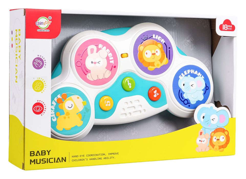 Dotykowa Perkusja Dla Najmłodszych Zwierzątka