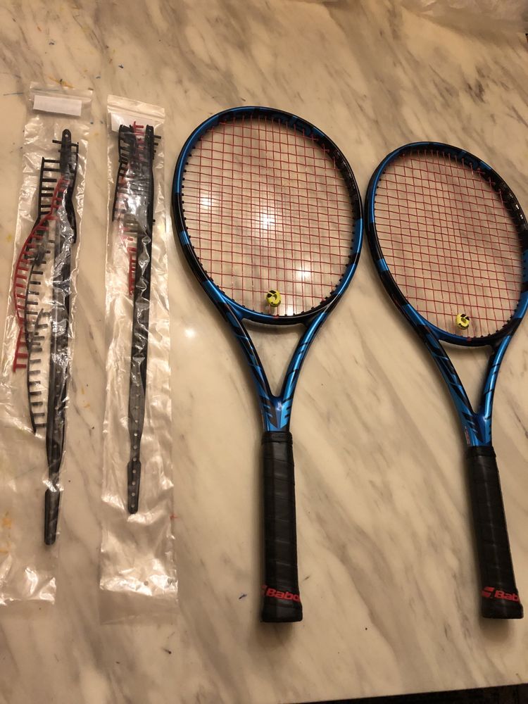 Babolat pure drive 2 Raquetes+Mochila Babolat+2 Grommets