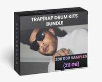 Mega zestaw drum kitów do trapu i rapu | 211 GB | 200 000 sampli