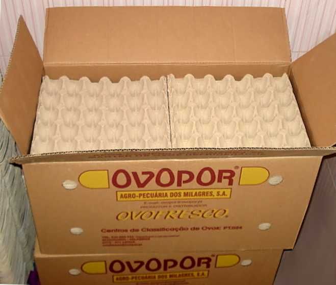 500 Caixas Bandejas NOVAS para 30 ovos ( para produtores ovos galinha)