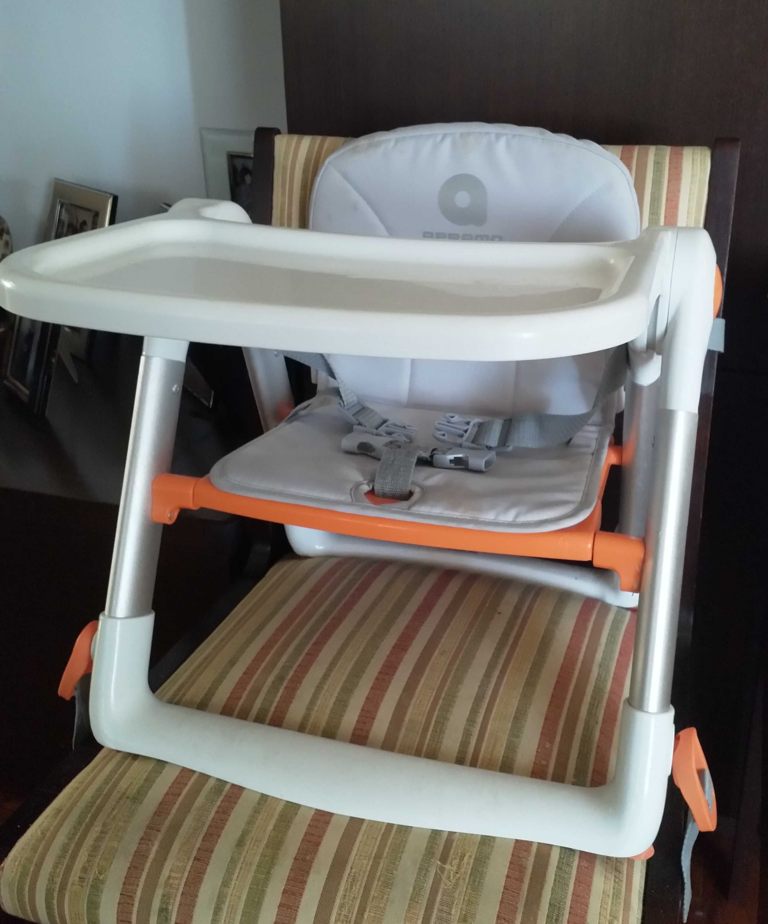 Cadeira de papa, adaptável a qq cadeira - usado