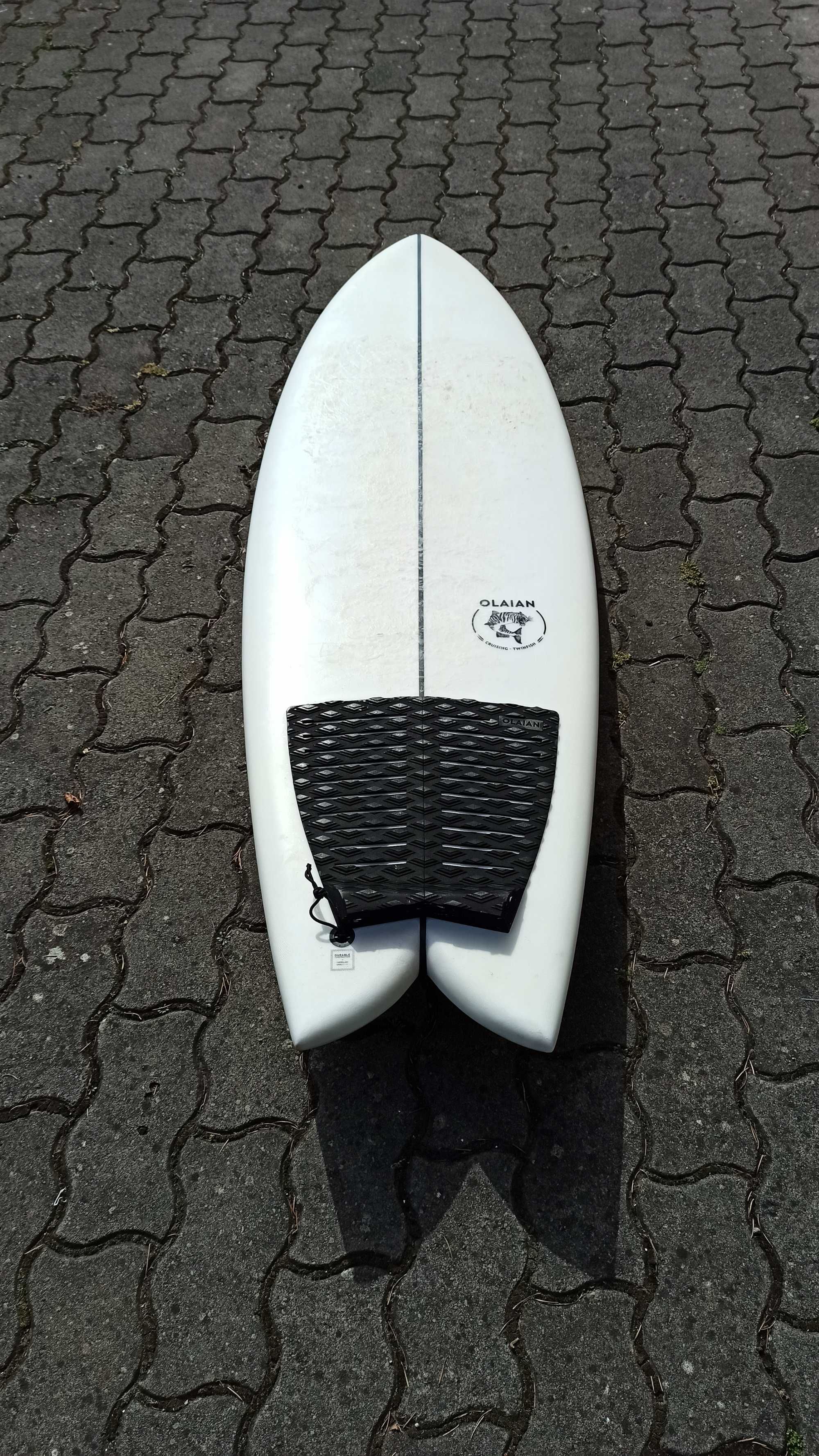 prancha de surf epoxi bi-quilha 5'8