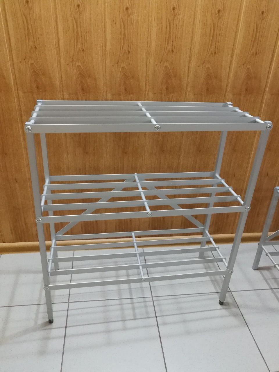 Полиці для взуття металева