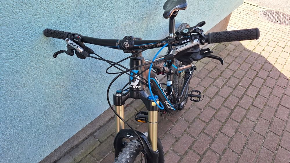 Rower Scott Genius 730, FOX Talas, DT Swiss, Deore XT, koła 27,5",
