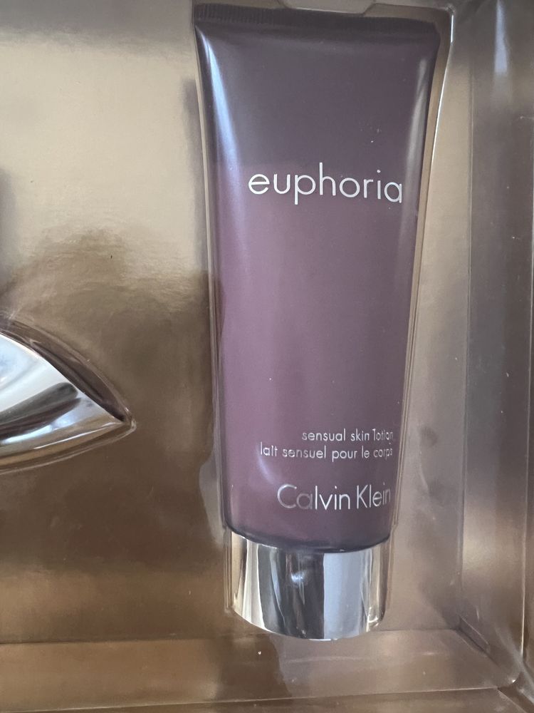Nowy zestaw perfumy euphoria Calvin Klein 30ml balsam do ciała
