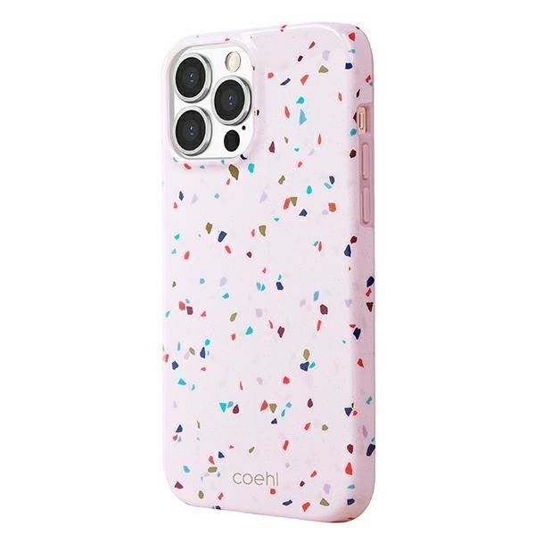 Uniq Etui Coehl Terrazzo Iphone 13 Pro / 13 6,1" Różowy/Blush Pink