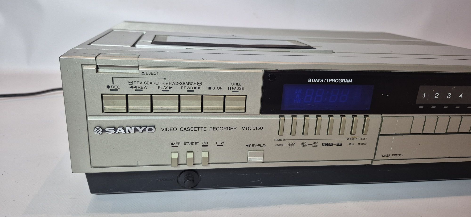 Magnetowid Rejestrator wideo Betamax Sanyo VTC - 5150 vintage 1983