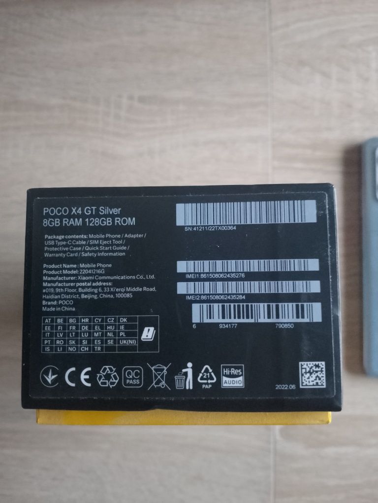 Poco X4 GT 8GB RAM 128GB