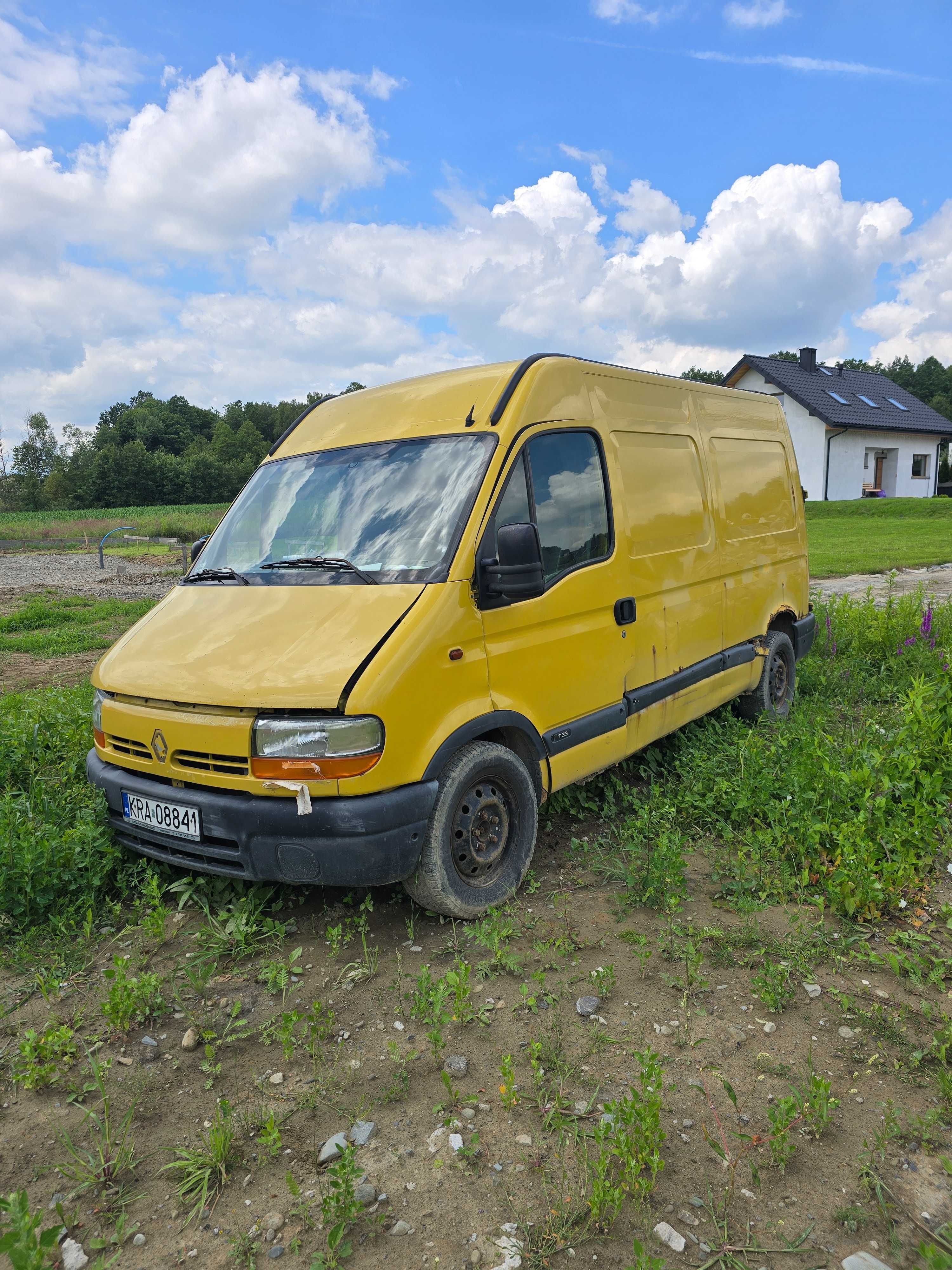 Renault master pognity na chodzie