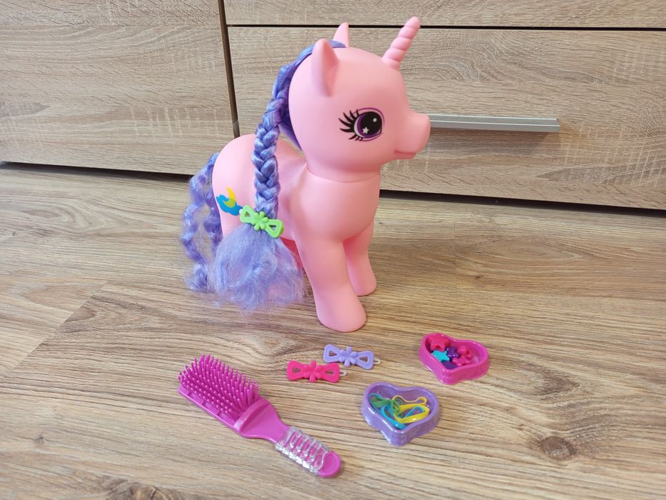 Jak nowy kucyk do czesania My Little Pony plus akcesoria