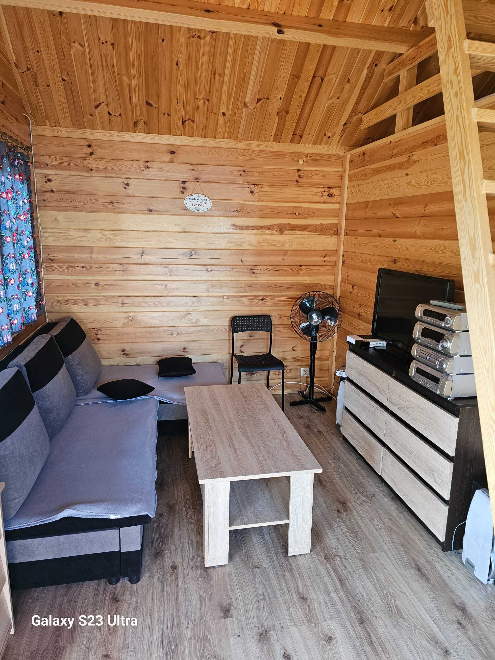 Domek drewniany we Wdzydzach Tucholskich na Kaszubach WOLNE TERMINY