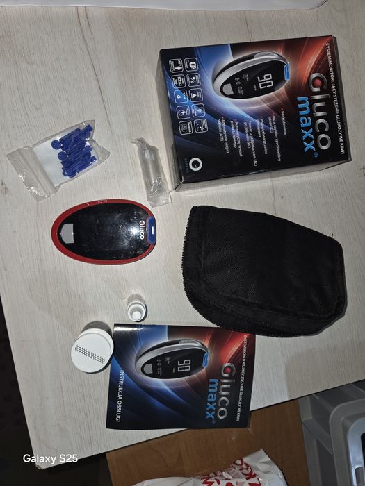 Glukometr używany.  Leżak
