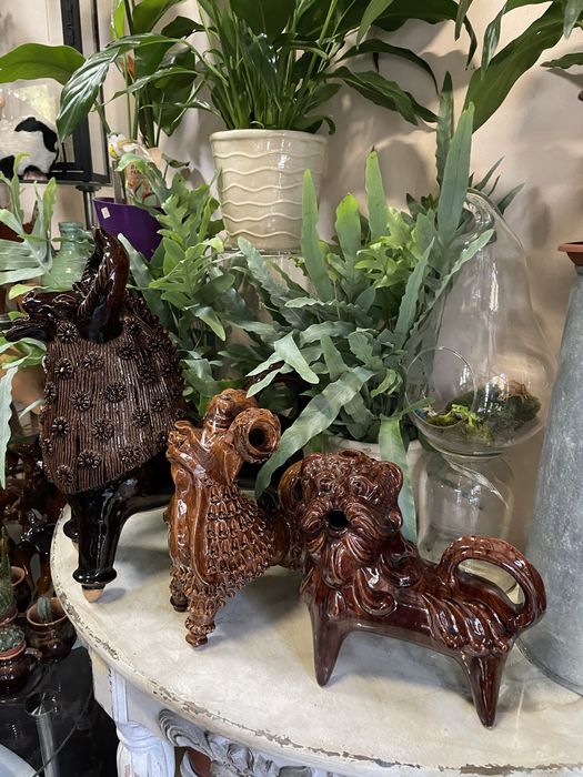 Кераміка , майоліка , лембик, штоф , баранці.