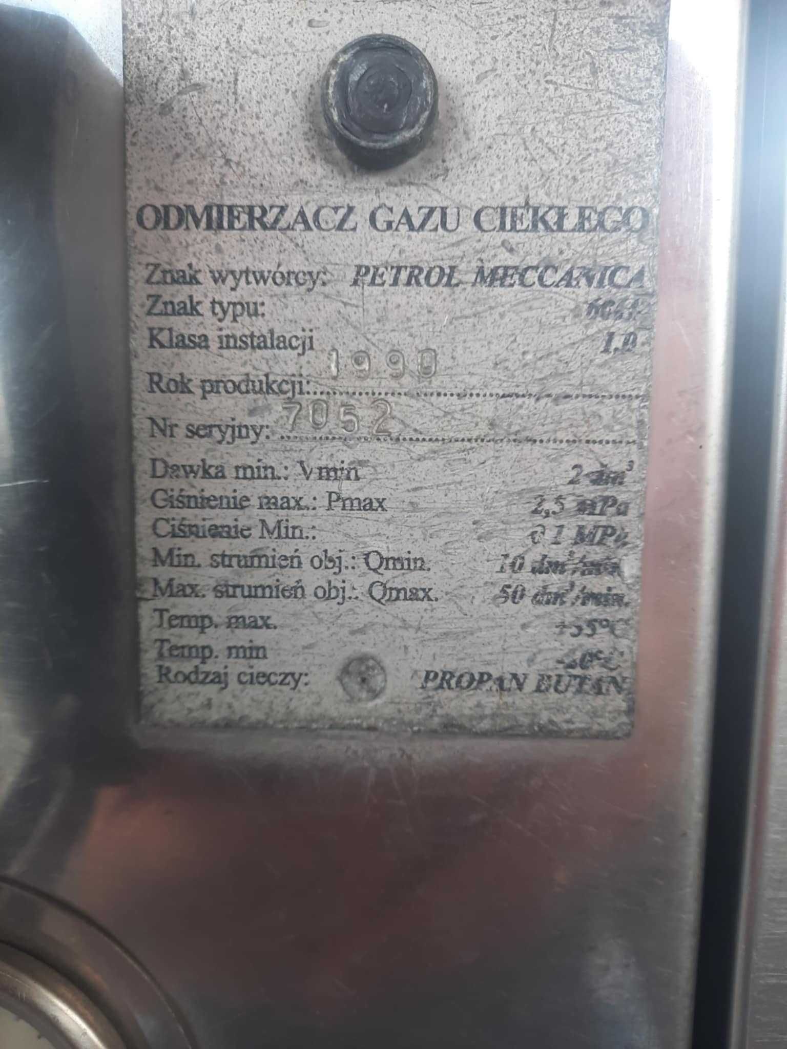 Dystrybutor LPG Petrol Meccanica