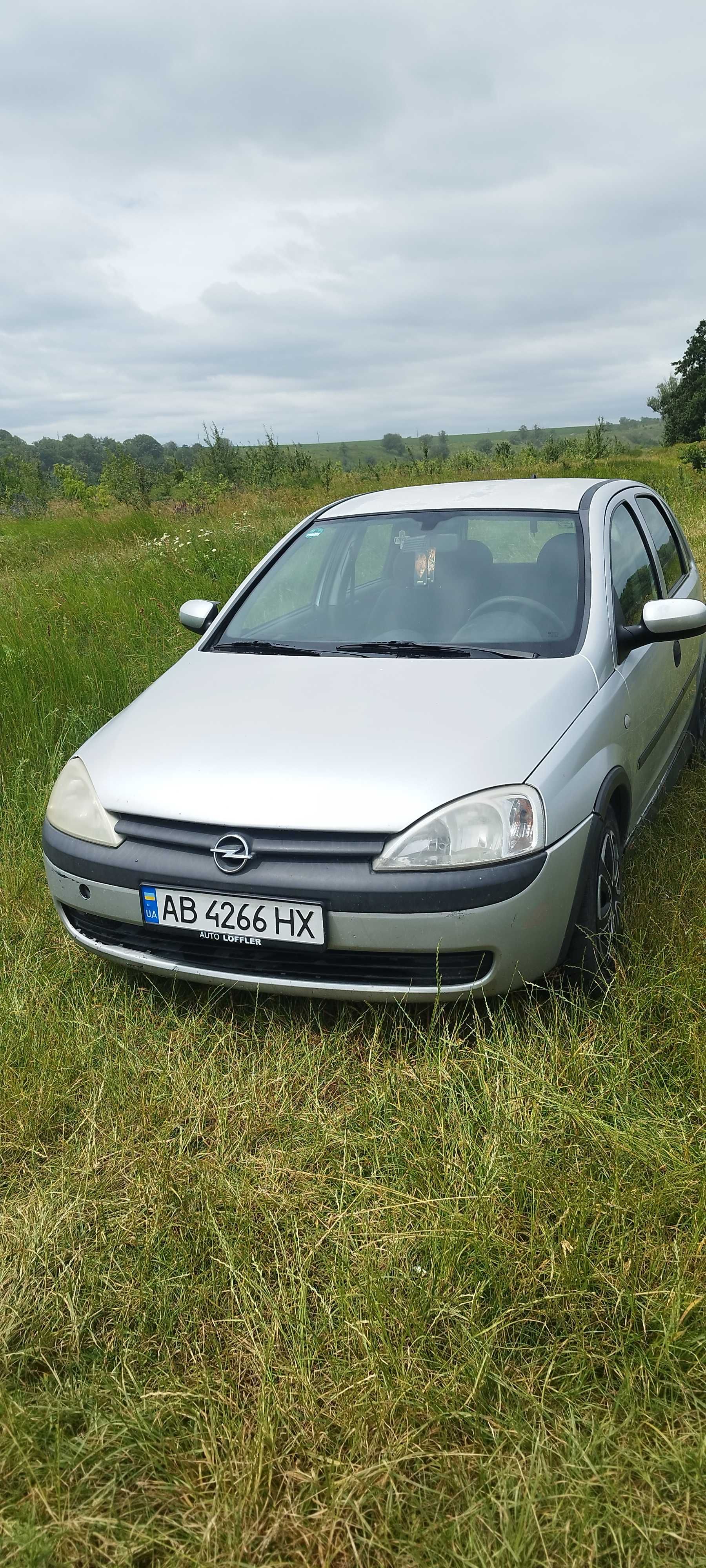 Opel Corsa C 2002р продаж по тех паспорту