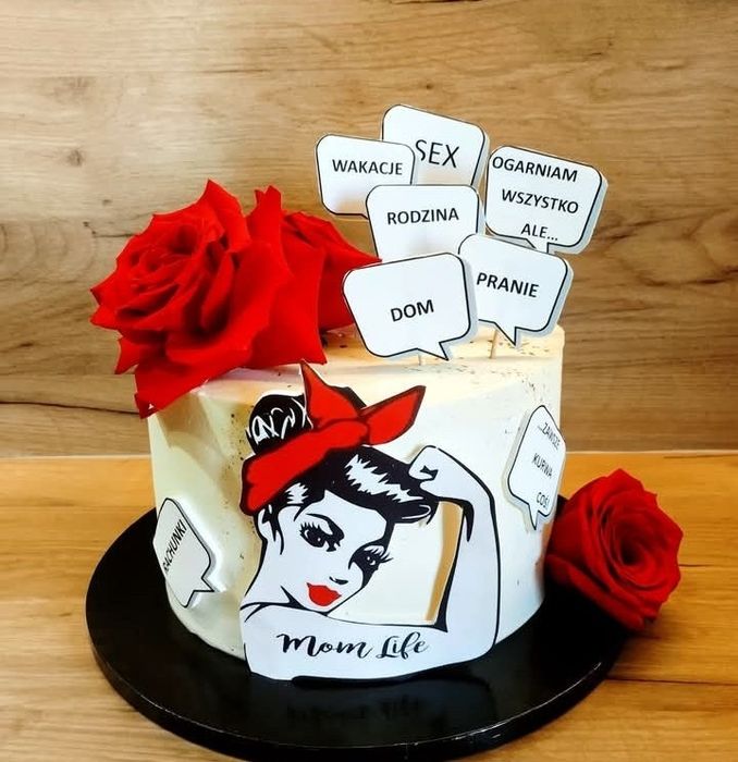 Wykonam torty na zamówienie oraz słodki stół. 
Smaki mogę wykonać wedl