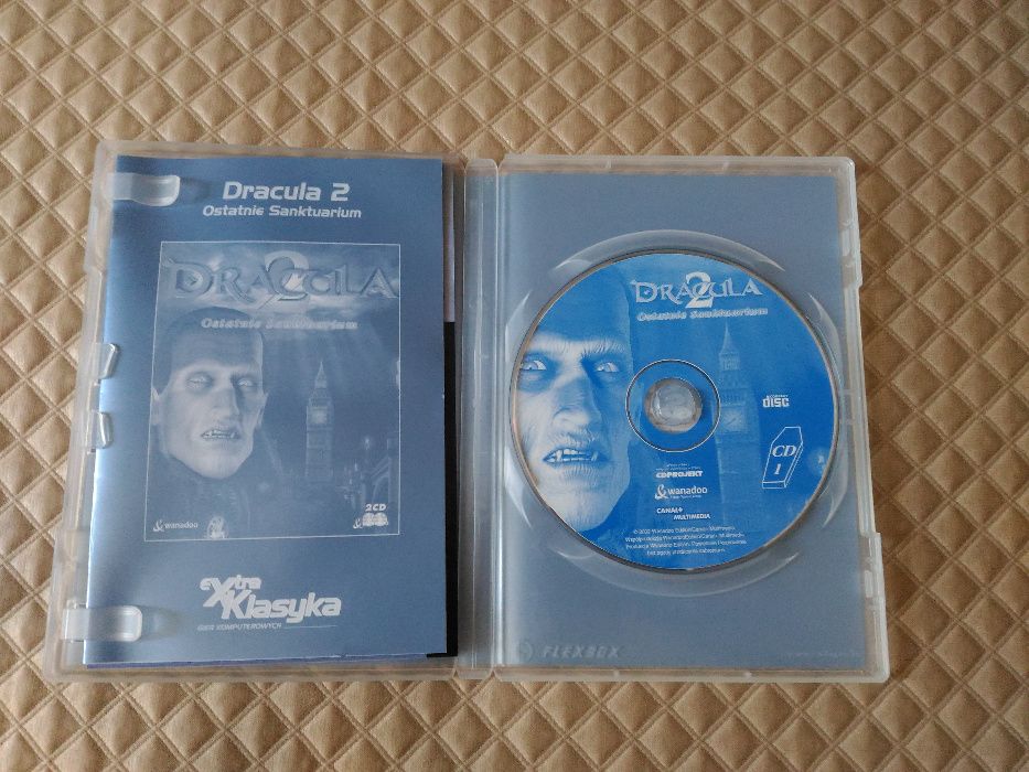 Dracula 2: Ostatnie Sanktuarium PL 2CD + pudełko i instrukcja