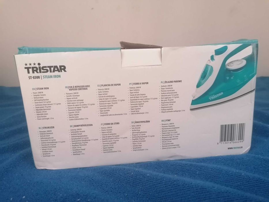 Vendo Ferro a vapor Tristar ST-8300 | Novo