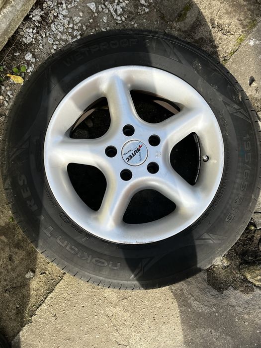 Felgi aluminiowe + opony 5x110 r15