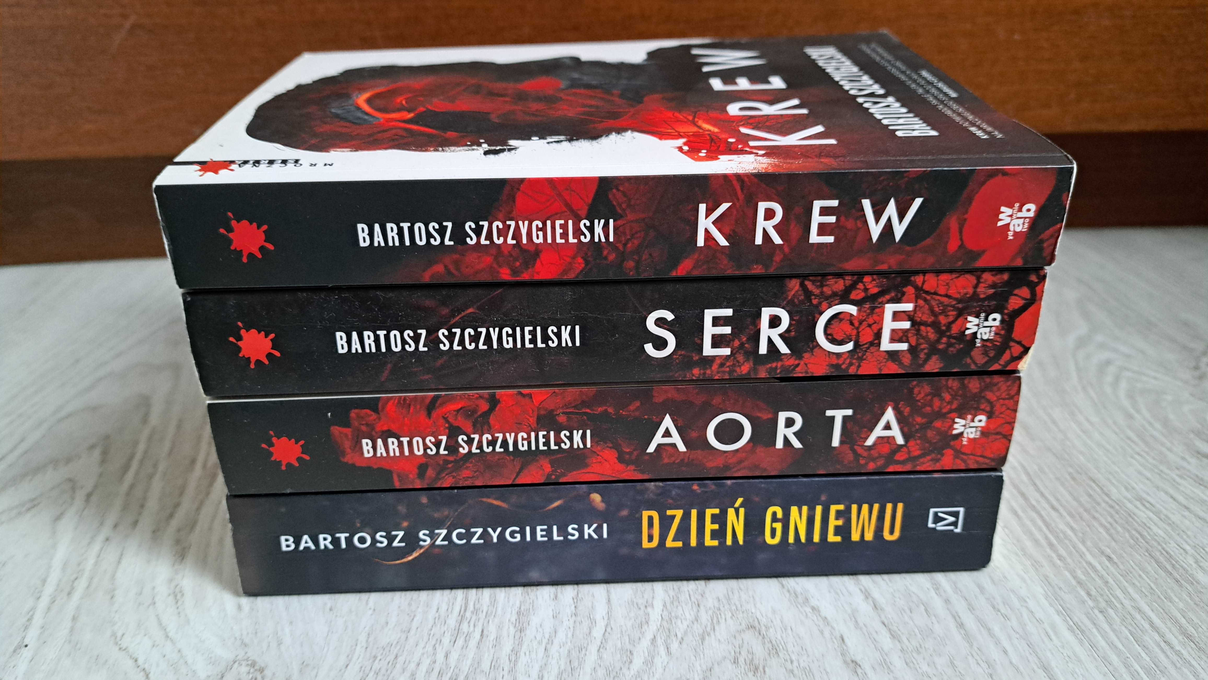 4x Bartosz Szczygielski Aorta + Krew + Serce + Dzień gniewu