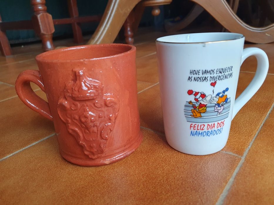 Caneca de barro, caneca dos namorados