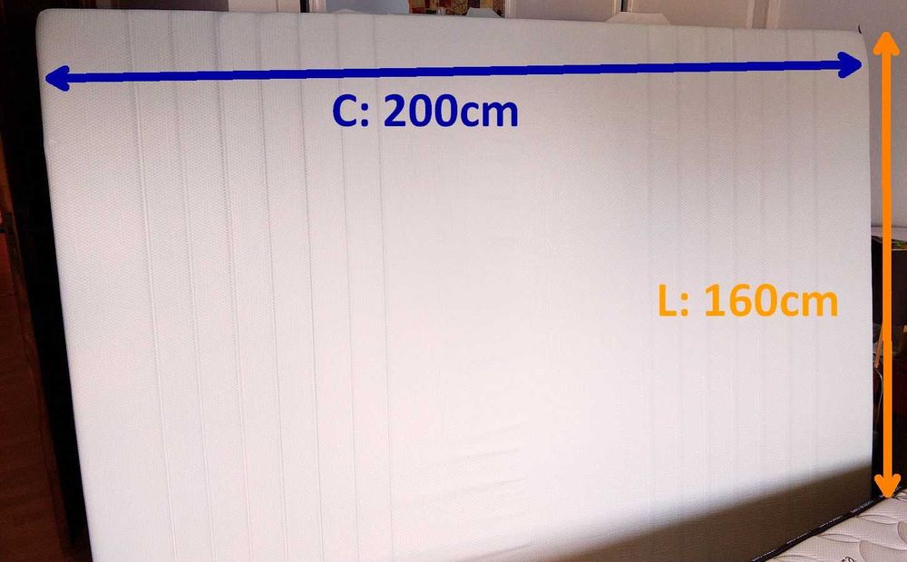 Colchão EMMA ONE 160 x 200 em excelente estado (Premio DECO Proteste)