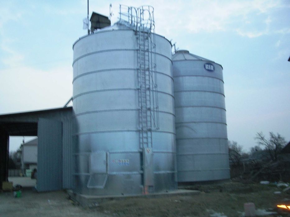 Montaż i demontaż silosów zbożowych.