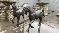 Koń z brązu rzeźba . Figura konia z brązu H120cm