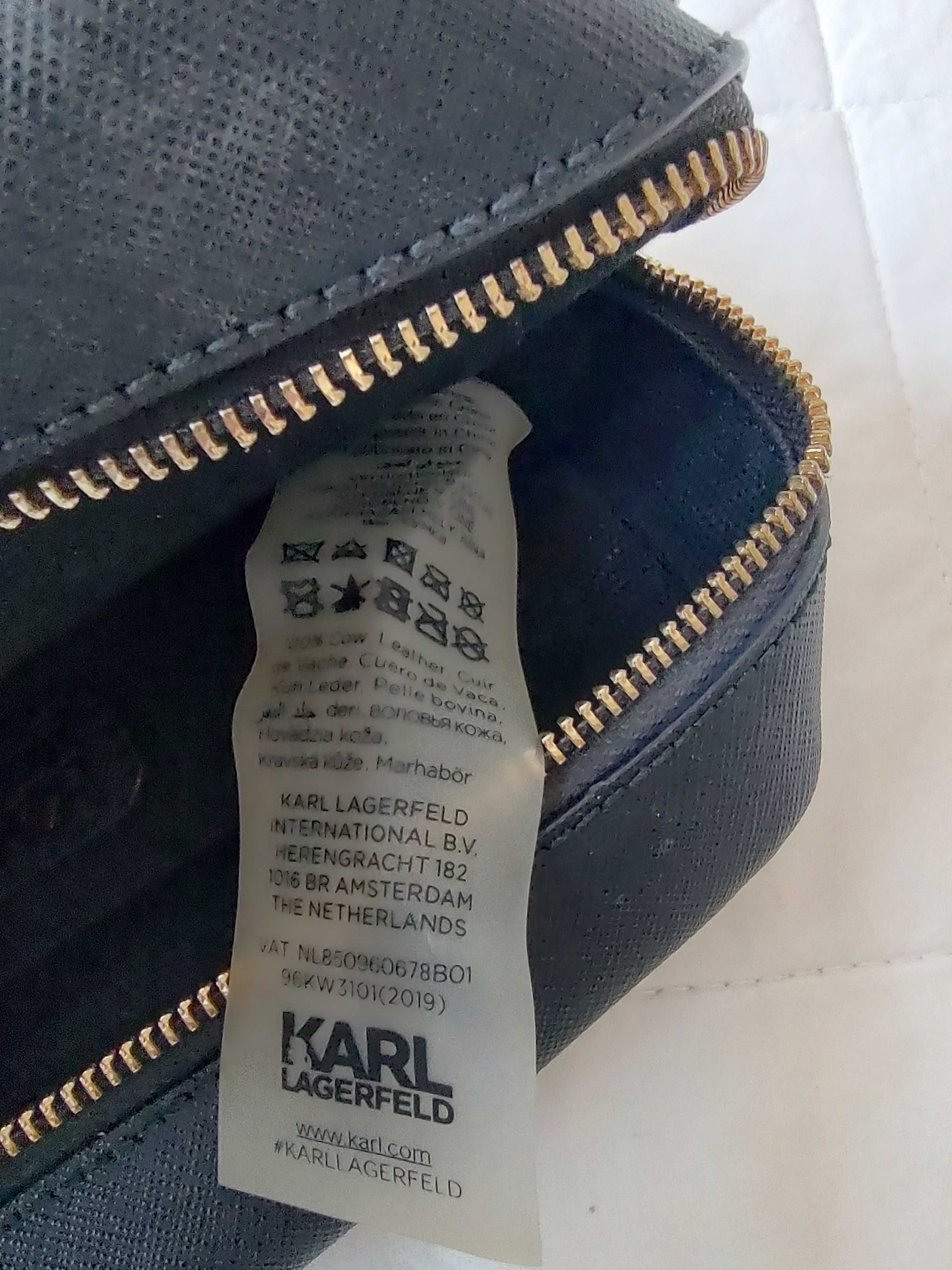 Karl Lagerfeld Camera Bag 100% skóra saffiano