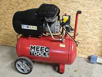 Kompresor Meec Tools dwa tłoki 50L 2200W