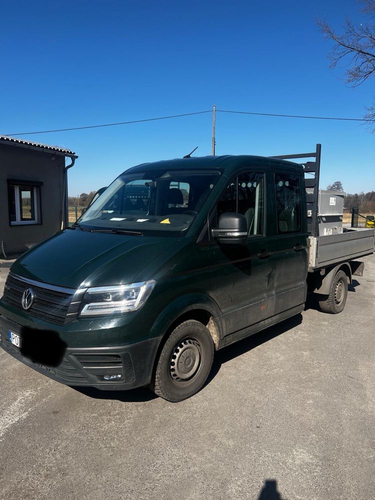 VW Crafter, 2018, 7 osob, klima, 2,0 TDI, 177 KM, klima, salon, 1 właś